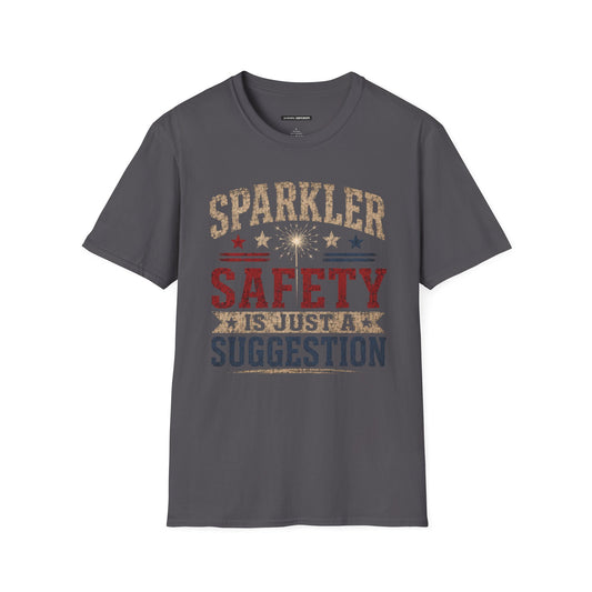 SPARKLER SAFETY IS JUST A SUGGESTION