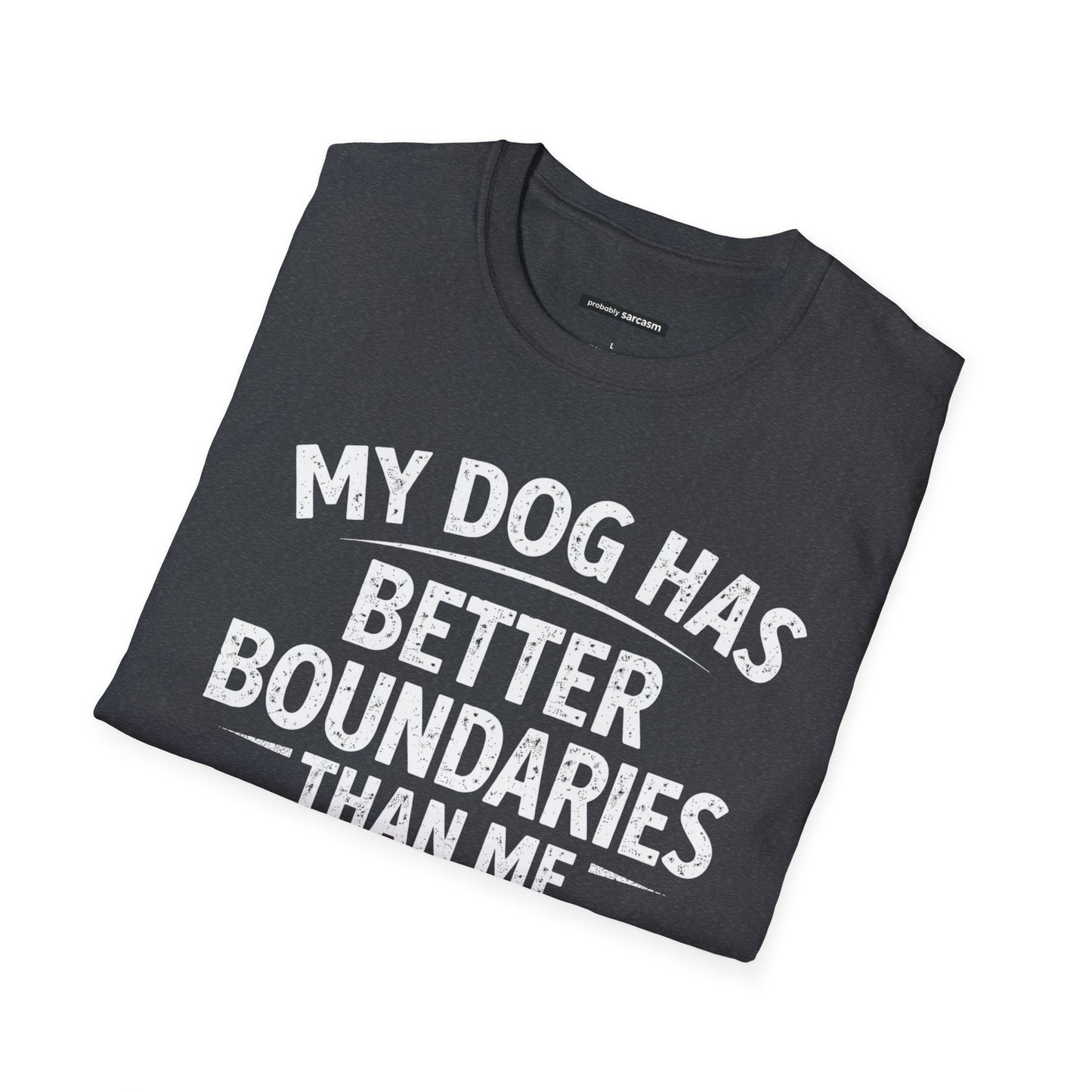 MY DOG HAS BETTER BOUNDARIES THAN ME