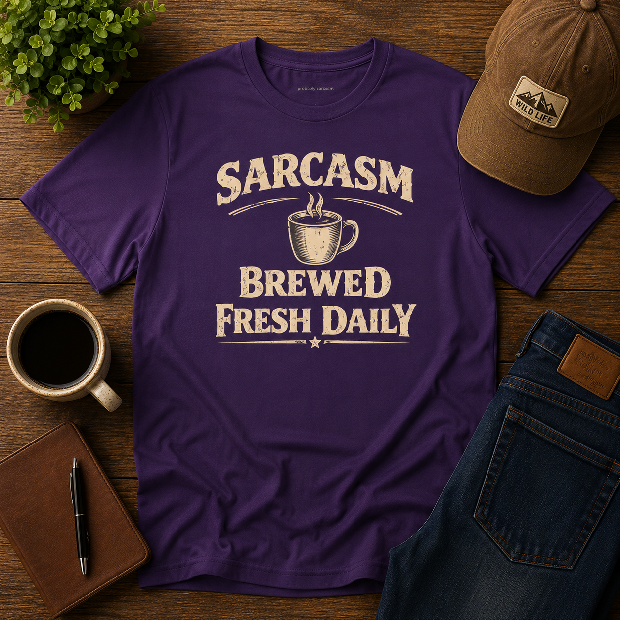 Sarcasm Brewed Fresh Daily