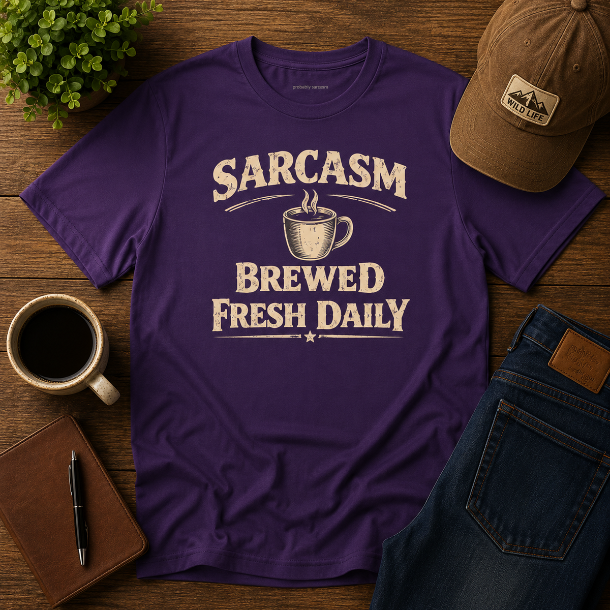 Sarcasm Brewed Fresh Daily