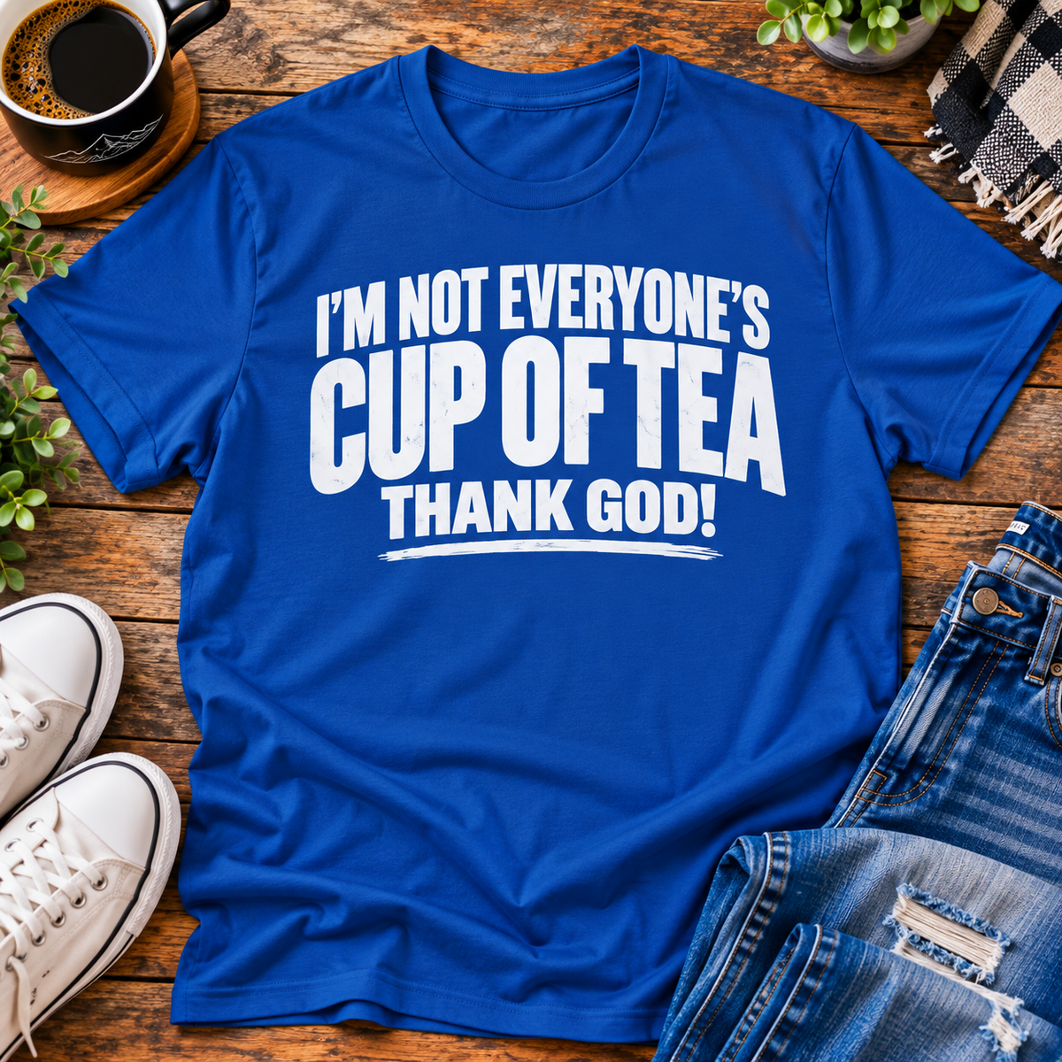 I'm Not Everyone's Cup of Tea, Thank God! Graphic Tee