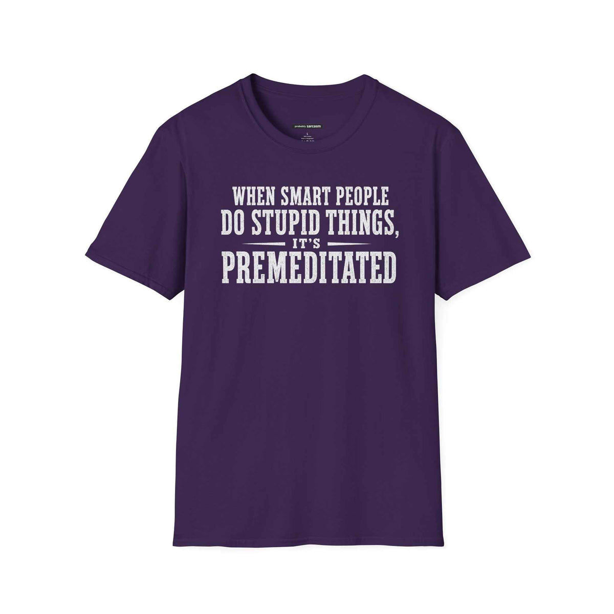 When Smart People Do Stupid Things, It's Premeditated