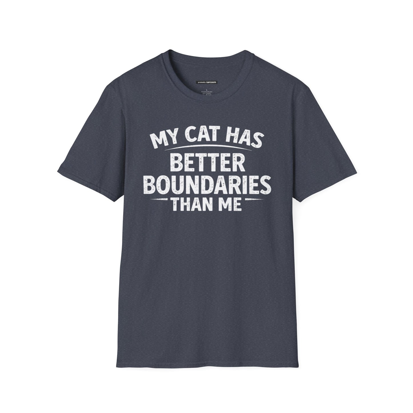 MY CAT HAS BETTER BOUNDARIES THAN ME