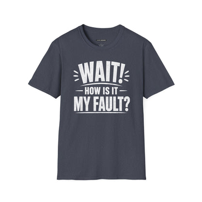 "Wait! How Is It My Fault?"