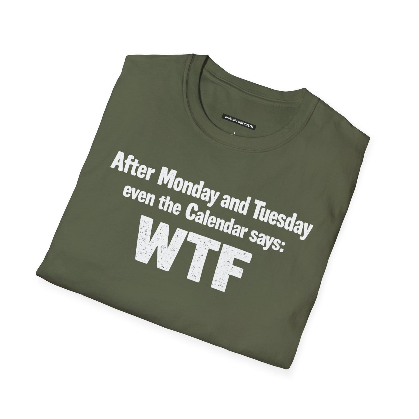 After Monday and Tuesday even the Calendar says WTF