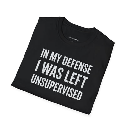 In My Defense I Was Left Unsupervised