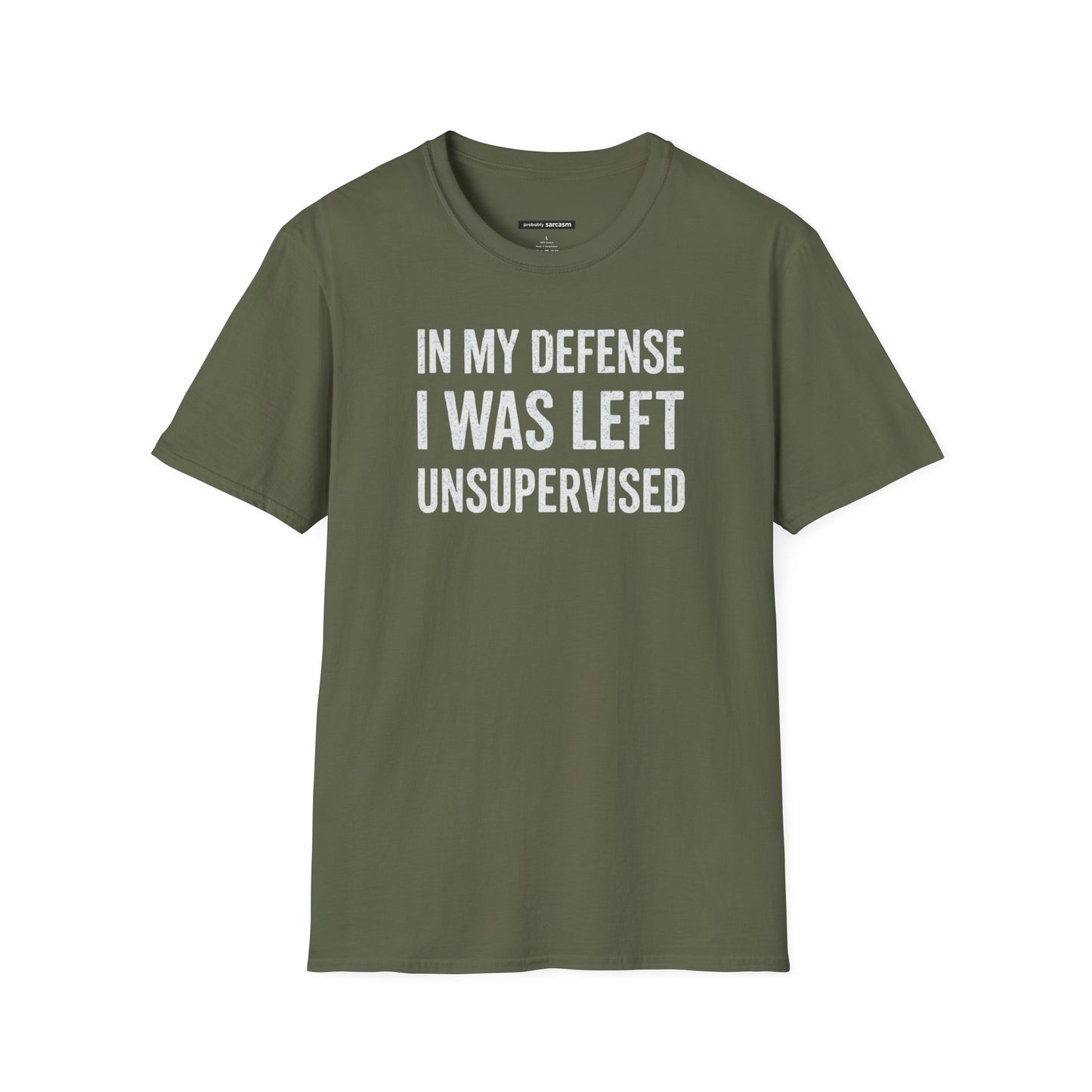 In My Defense I Was Left Unsupervised