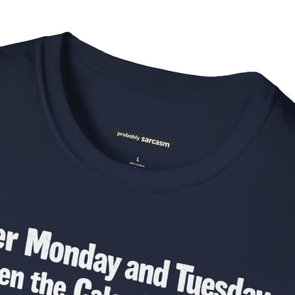 After Monday and Tuesday even the Calendar says WTF