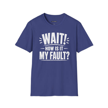 "Wait! How Is It My Fault?"