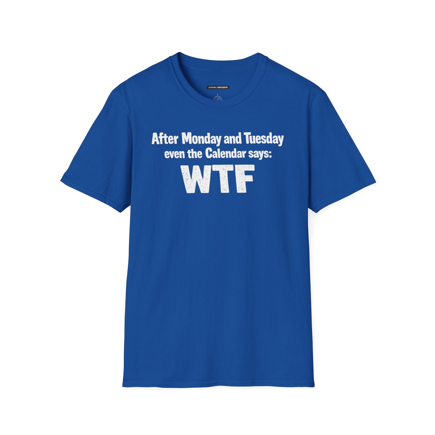 After Monday and Tuesday even the Calendar says WTF