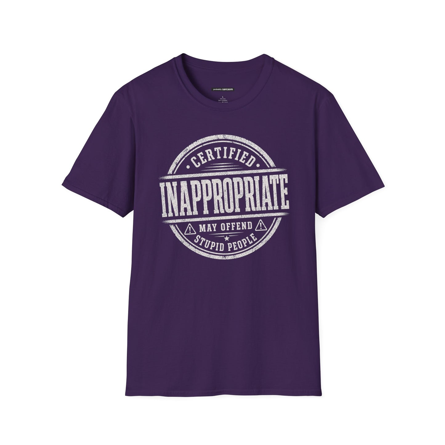 CERTIFIED INAPPROPRIATE