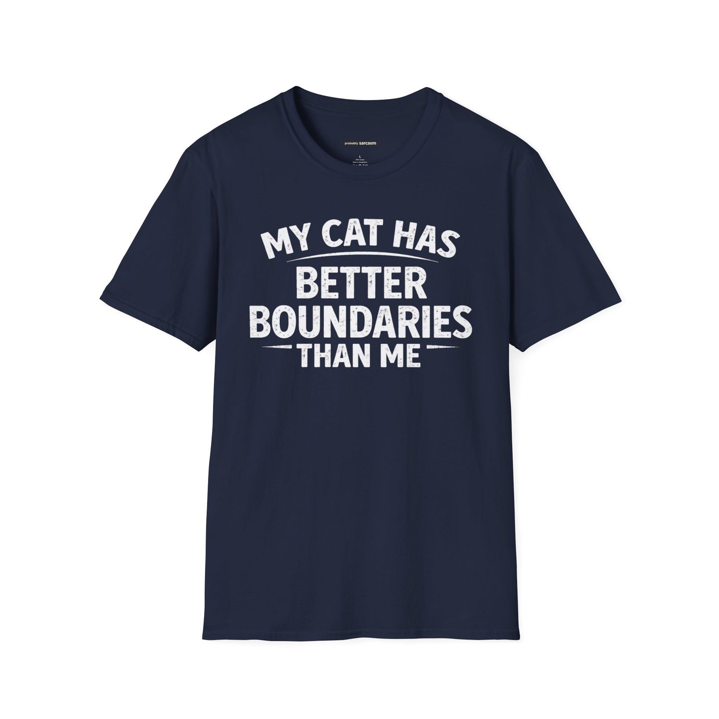 MY CAT HAS BETTER BOUNDARIES THAN ME