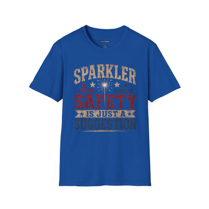 SPARKLER SAFETY IS JUST A SUGGESTION