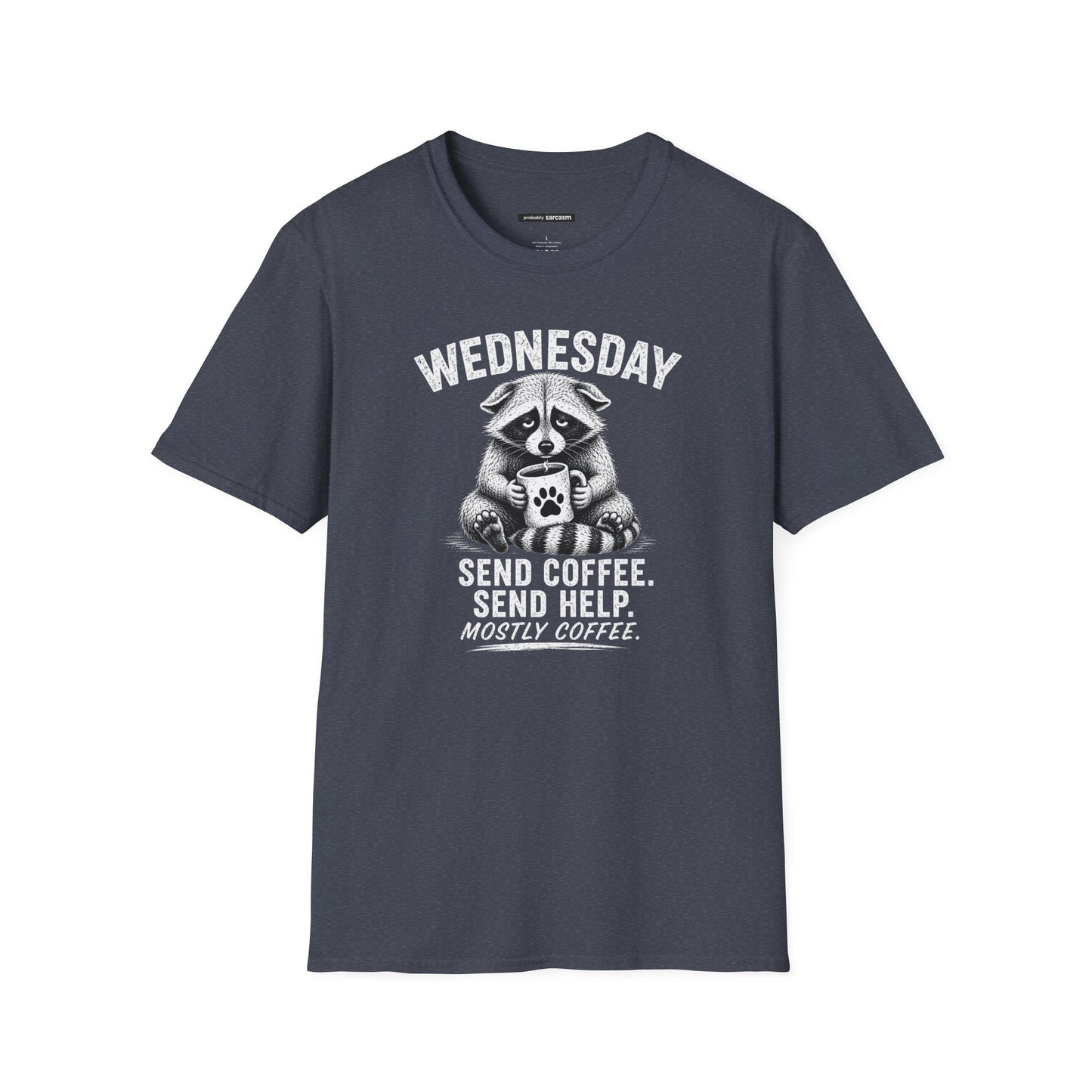 WEDNESDAY RACCOON SEND COFFEE, SEND HELP