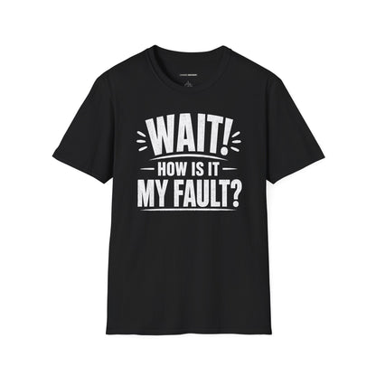 "Wait! How Is It My Fault?"