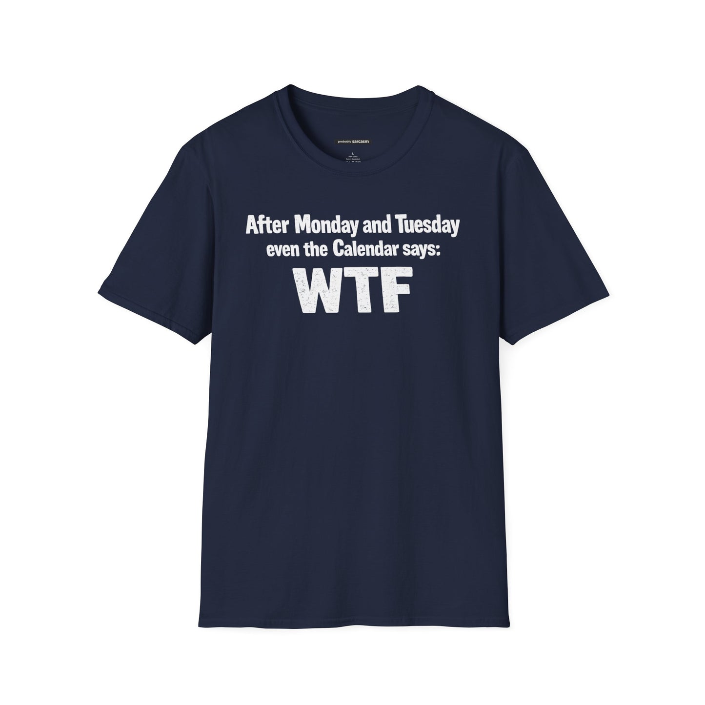 After Monday and Tuesday even the Calendar says WTF