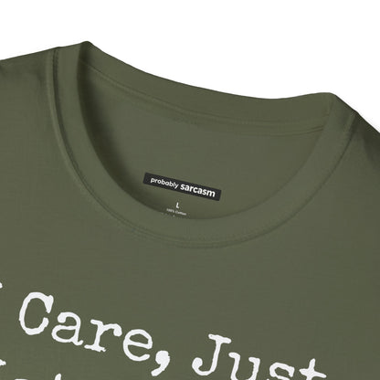 I Care, But Not Today