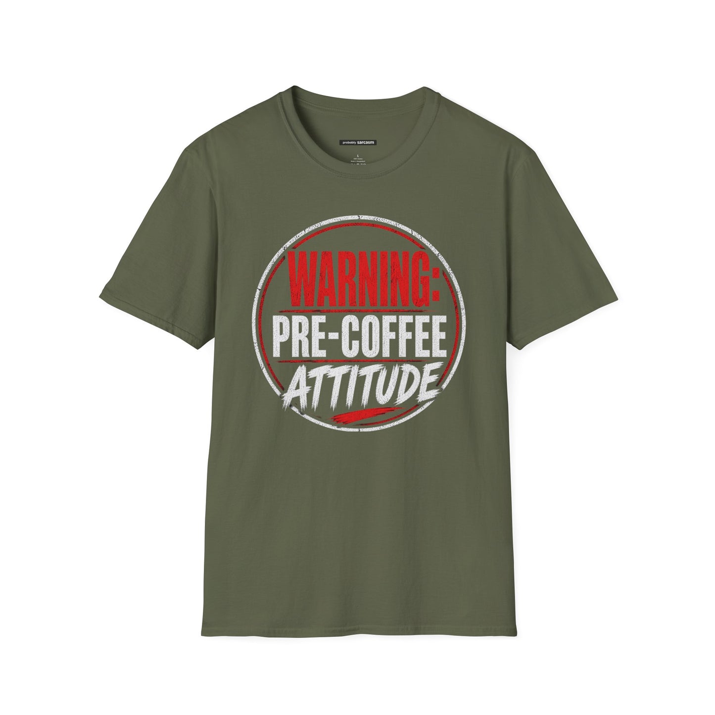 WARNING: PRE-COFFEE ATTITUDE