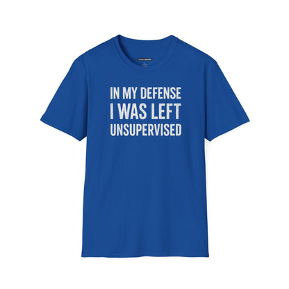 In My Defense I Was Left Unsupervised