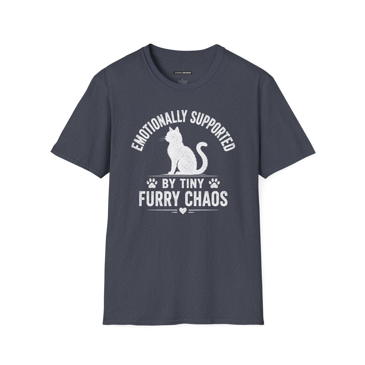 EMOTIONALLY SUPPORTED BY FURRY CHAOS