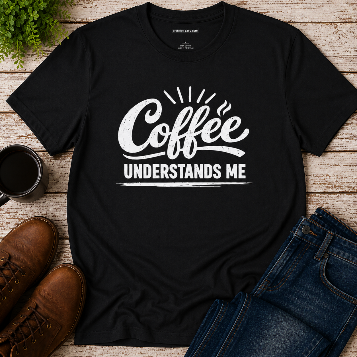 COFFEE UNDERSTANDS ME