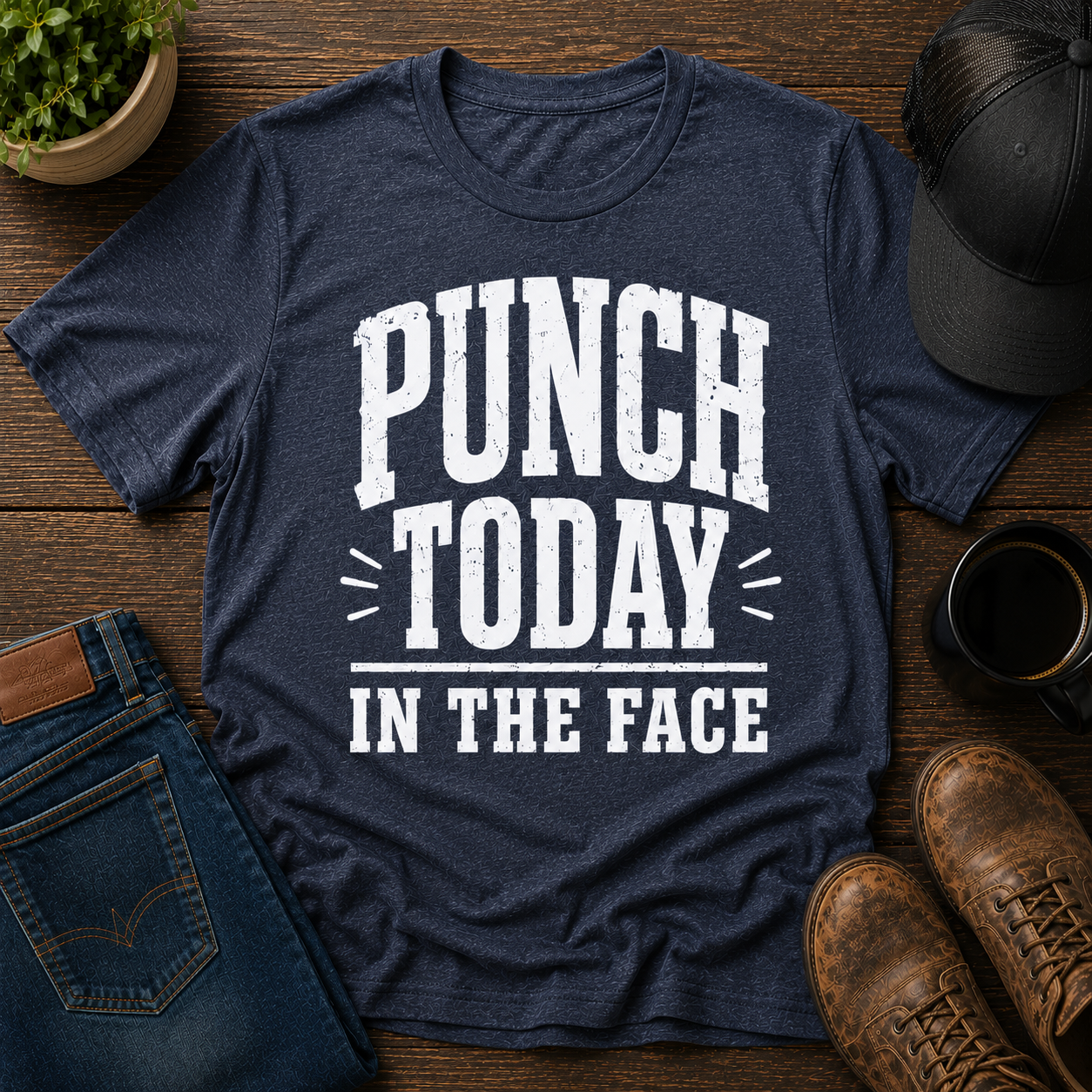 PUNCH TODAY IN THE FACE