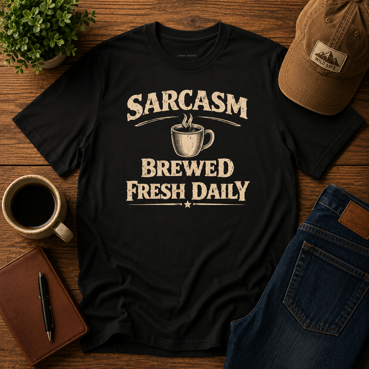 Sarcasm Brewed Fresh Daily