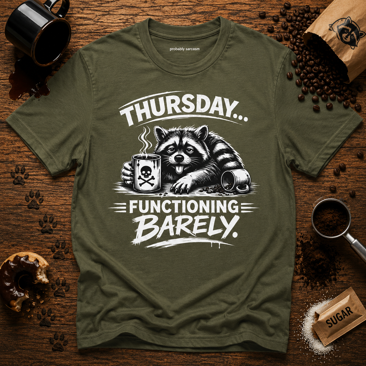 THURSDAY FUNCTIONING BARELY