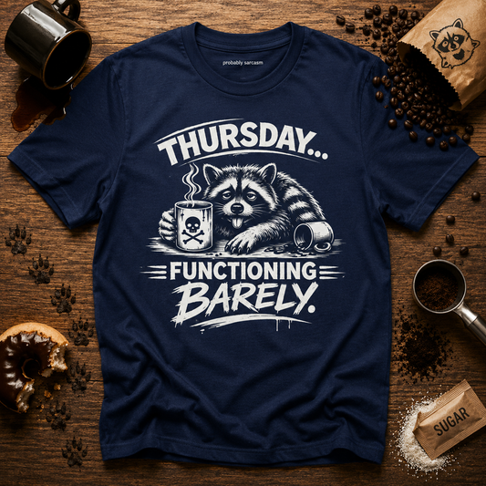 THURSDAY FUNCTIONING BARELY