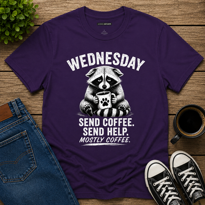 WEDNESDAY RACCOON SEND COFFEE, SEND HELP