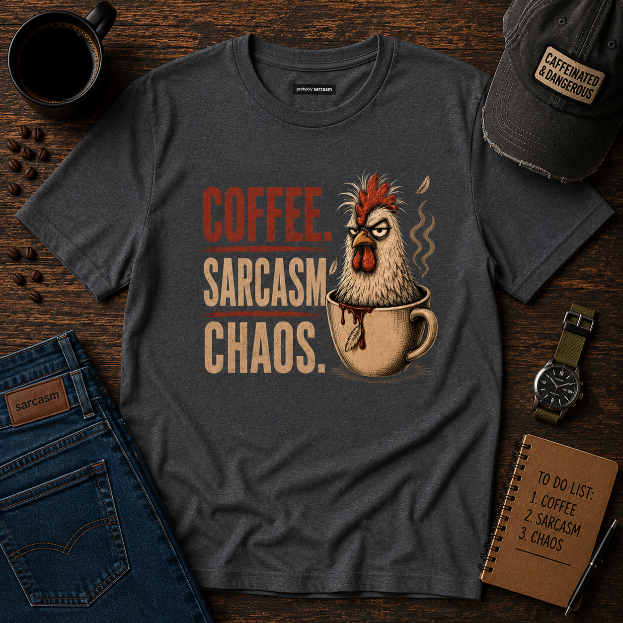COFFEE SARCASM CHAOS