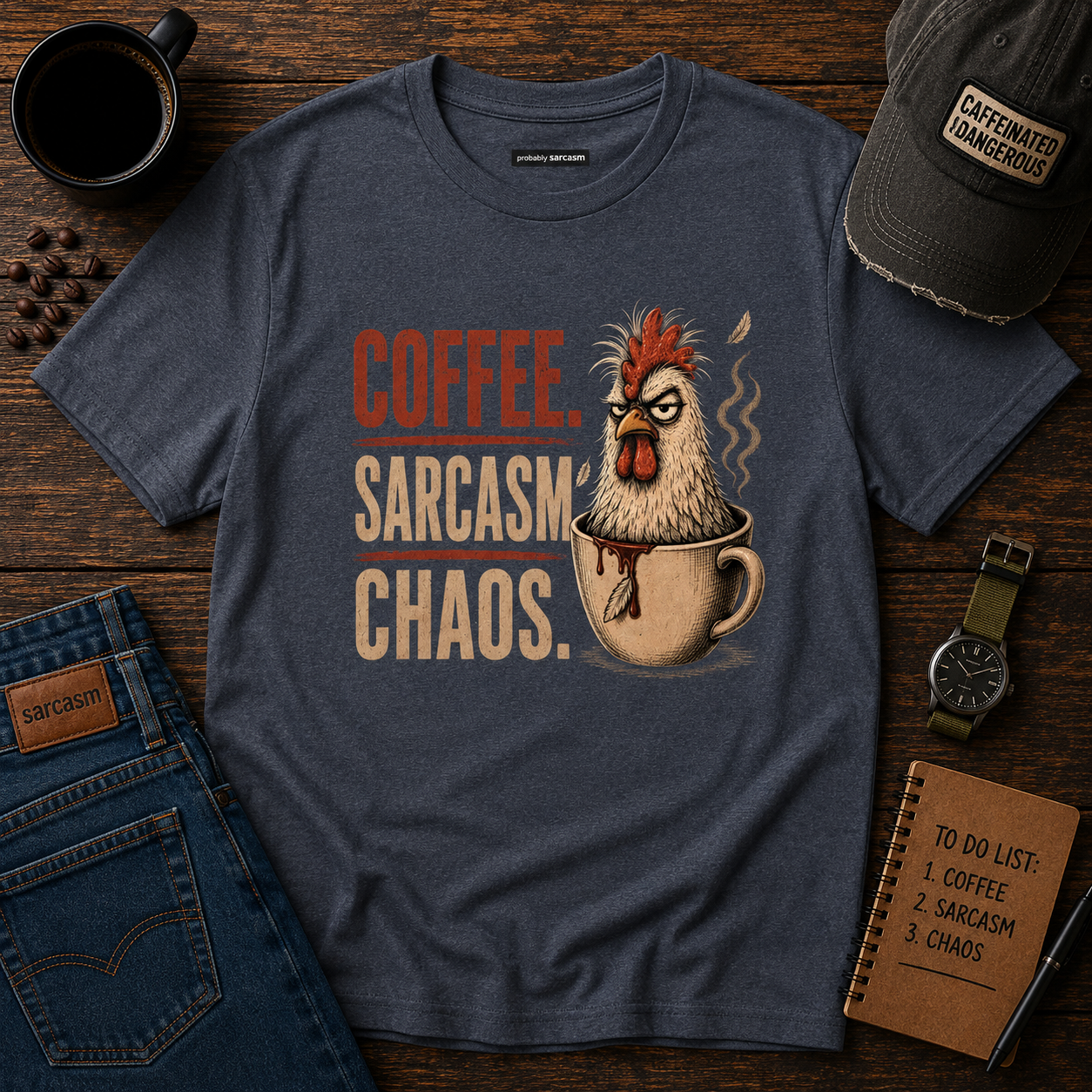 COFFEE SARCASM CHAOS
