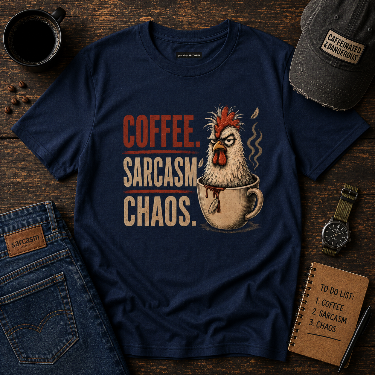 COFFEE SARCASM CHAOS