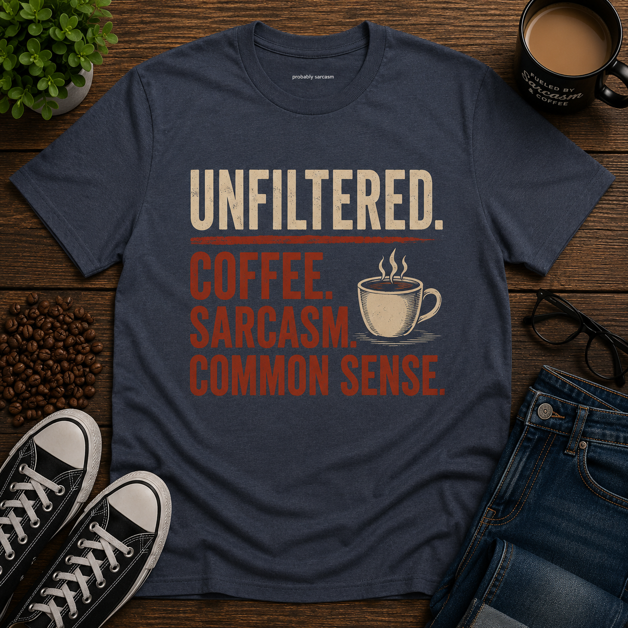 Unfiltered. Coffee. Sarcasm. Common Sense.