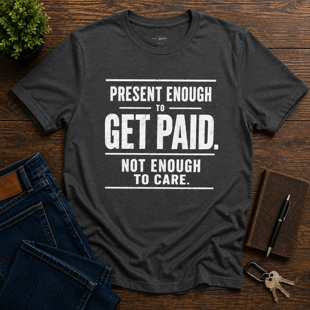 Present Enough to Get Paid