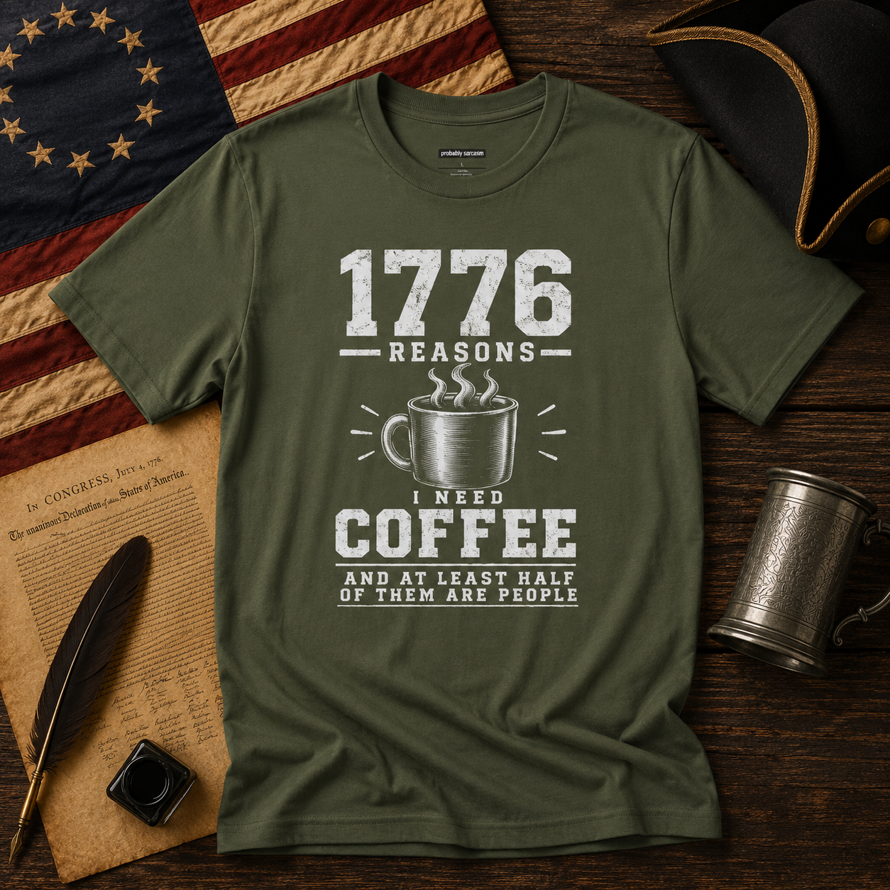 1776 REASONS I NEED COFFEE