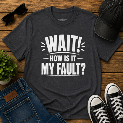 "Wait! How Is It My Fault?"