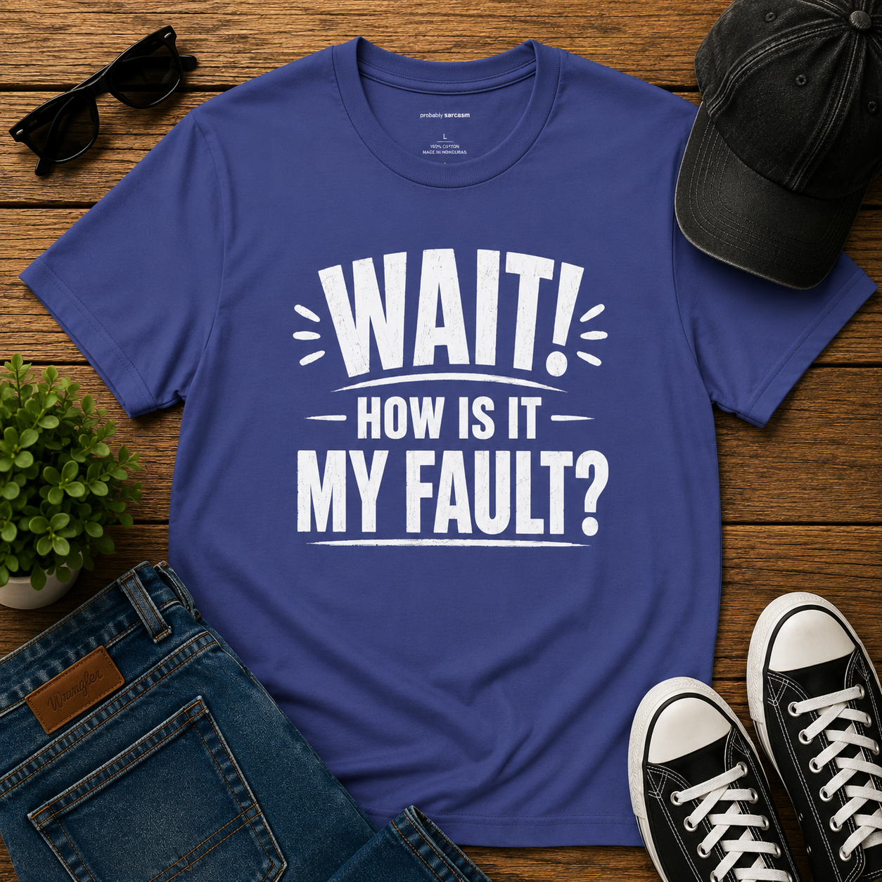 "Wait! How Is It My Fault?"