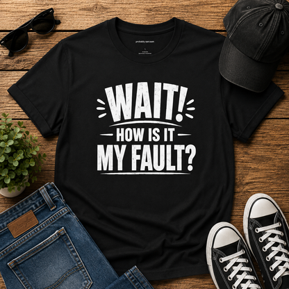 "Wait! How Is It My Fault?"