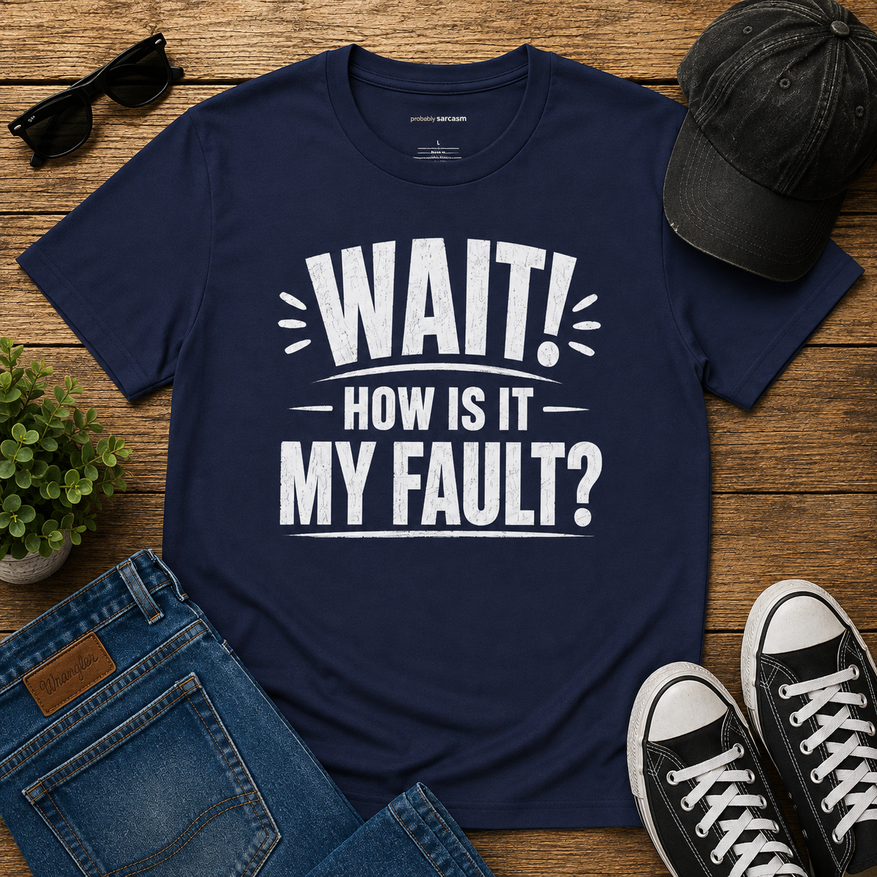 "Wait! How Is It My Fault?"