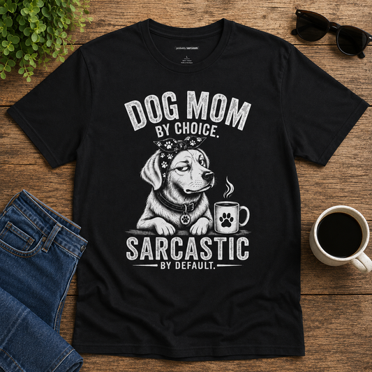 Dog Mom by Choice, Sarcastic by Default
