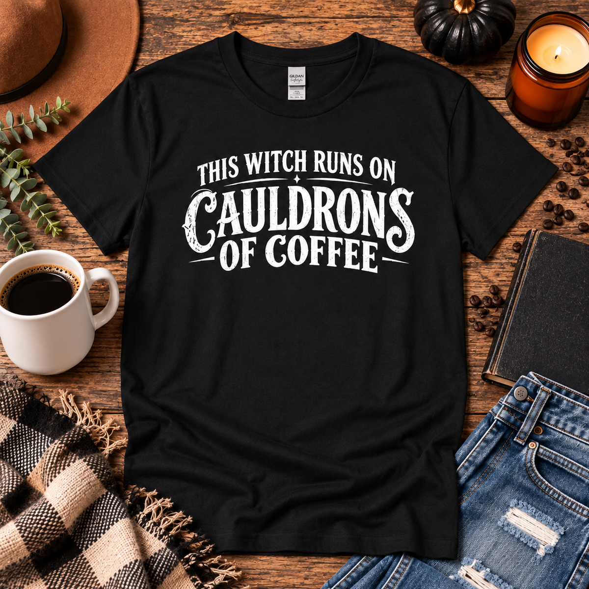Witch Runs on Cauldrons of Coffee