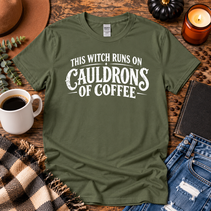 Witch Runs on Cauldrons of Coffee