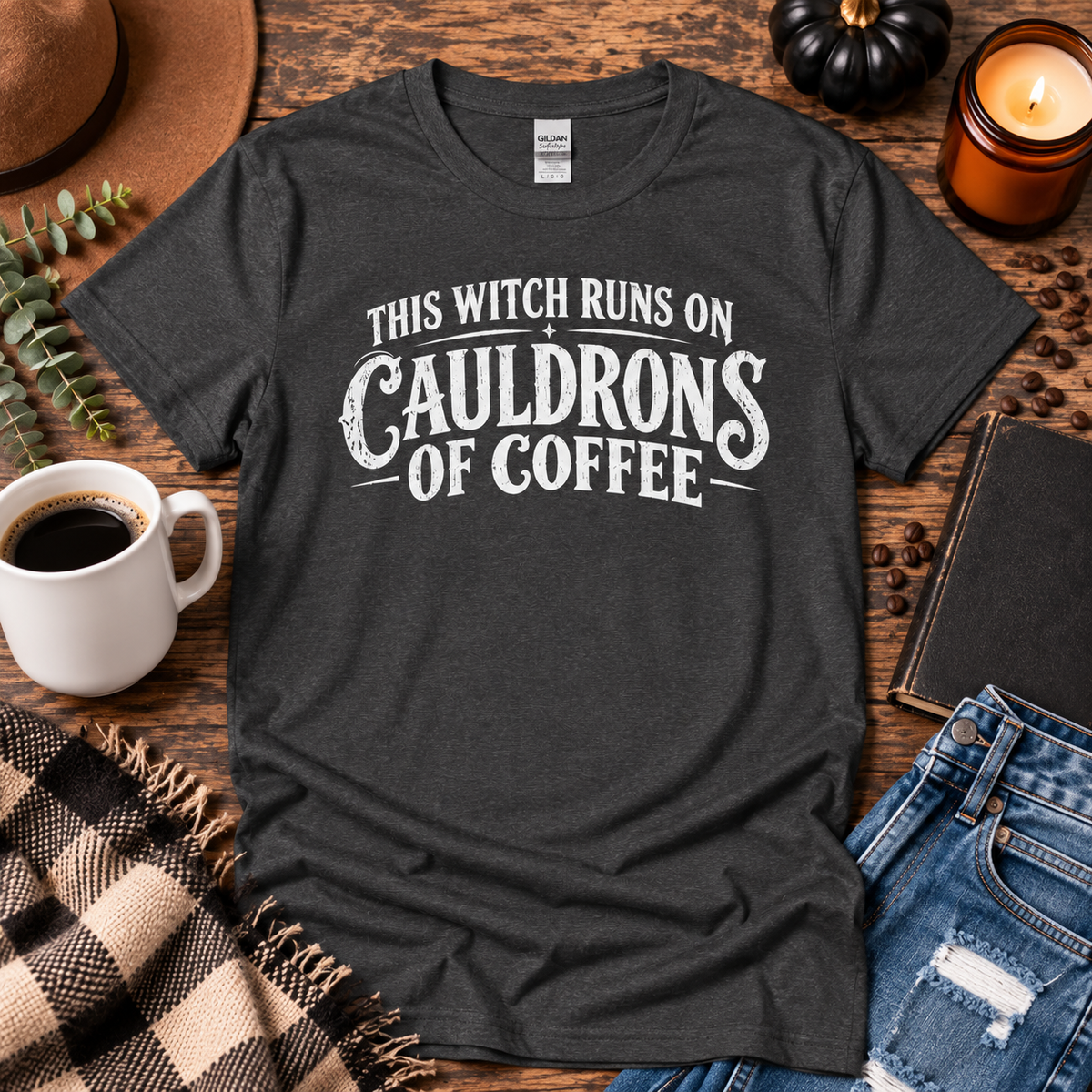 Witch Runs on Cauldrons of Coffee