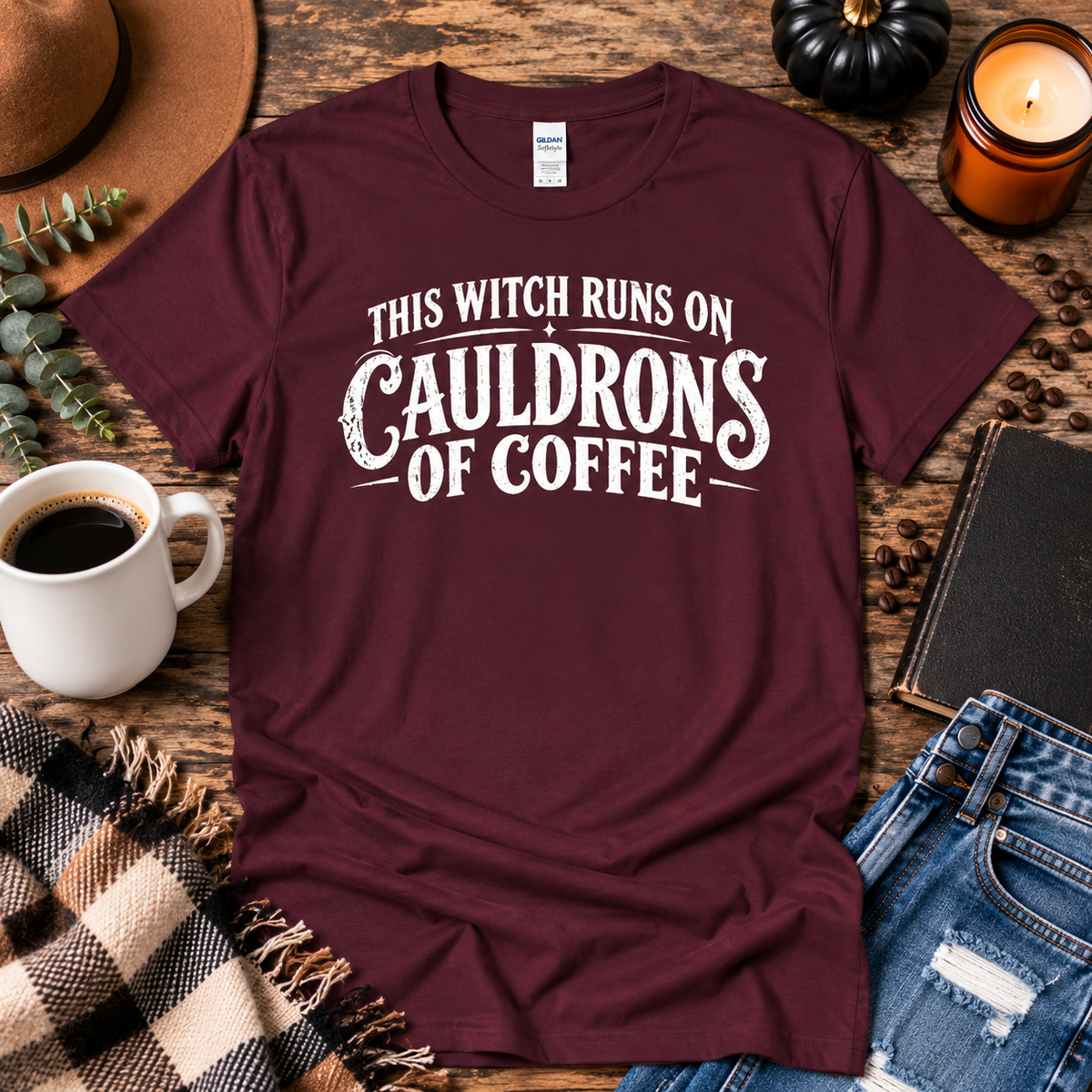 Witch Runs on Cauldrons of Coffee