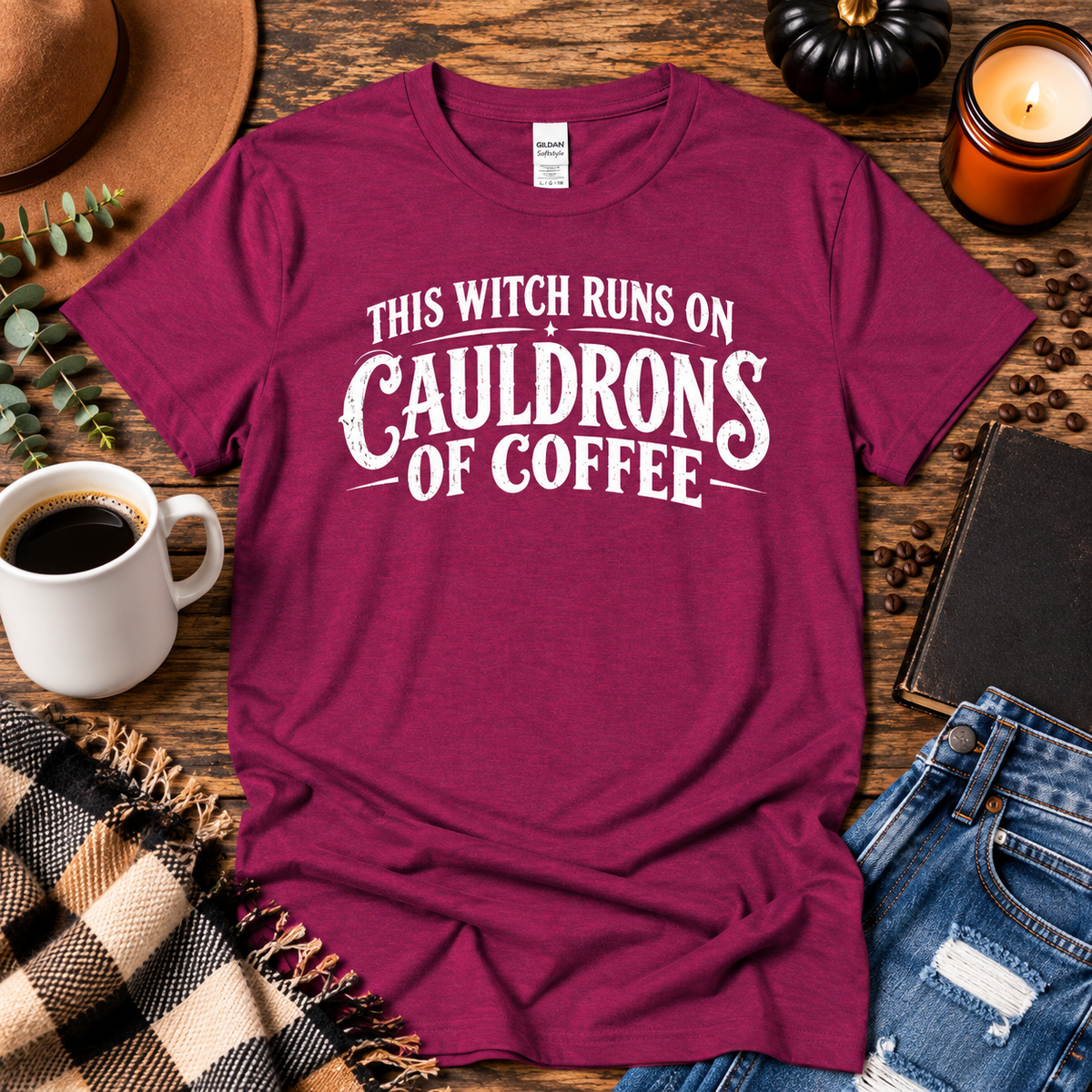 Witch Runs on Cauldrons of Coffee