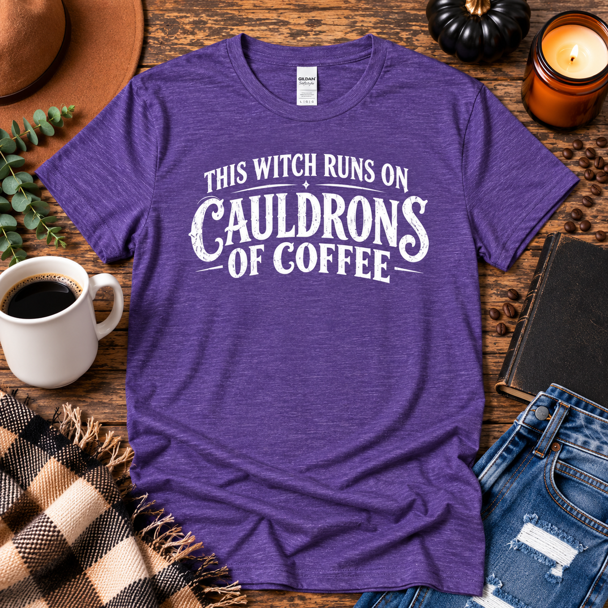 Witch Runs on Cauldrons of Coffee