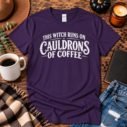 Witch Runs on Cauldrons of Coffee