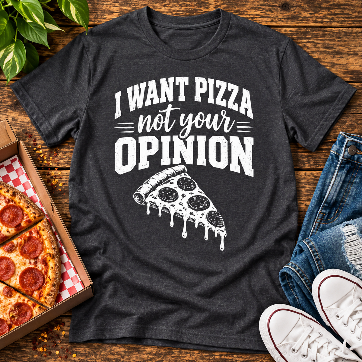 I Want Pizza Not Your Opinion