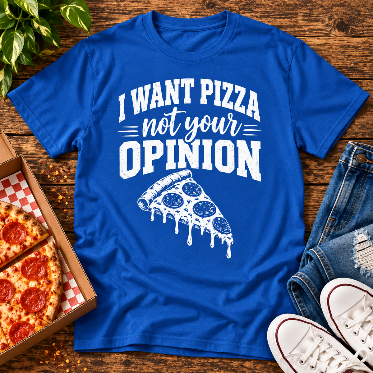 I Want Pizza Not Your Opinion
